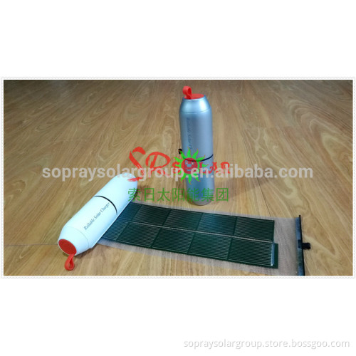 Rollable solar Charger with CIGS flexible solar panel